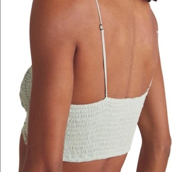 𝅺free PEOPLE
Intimately Fp Mariana Cotton Bralette In Clear Sky/light blue. - Picture 2 of 2